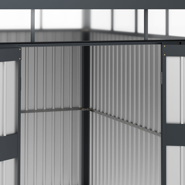 Gerätehaus Metall 200 x 259 x 200 cm