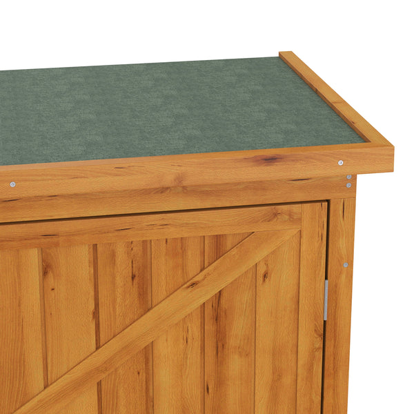 Gerätehaus Holz 128 x 50 x 88 cm
