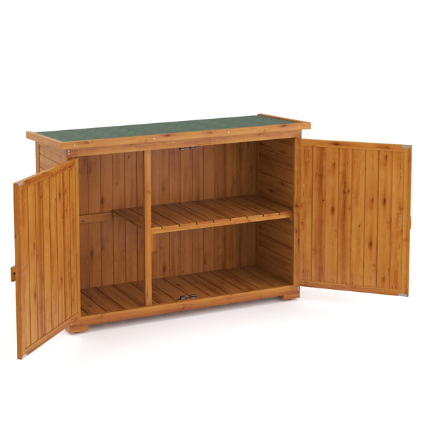 Gerätehaus Holz 128 x 50 x 88 cm