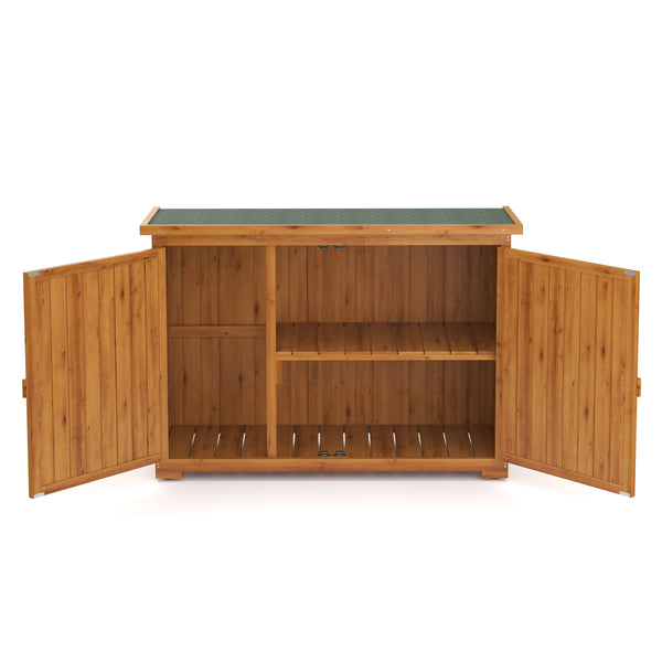 Gerätehaus Holz 128 x 50 x 88 cm