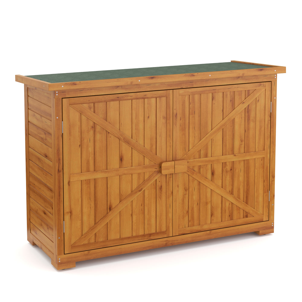 Casetta da giardino in legno 128 x 50 x 88 cm