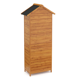 Gerätehaus aus Holz 79 x 49 x 190 cm