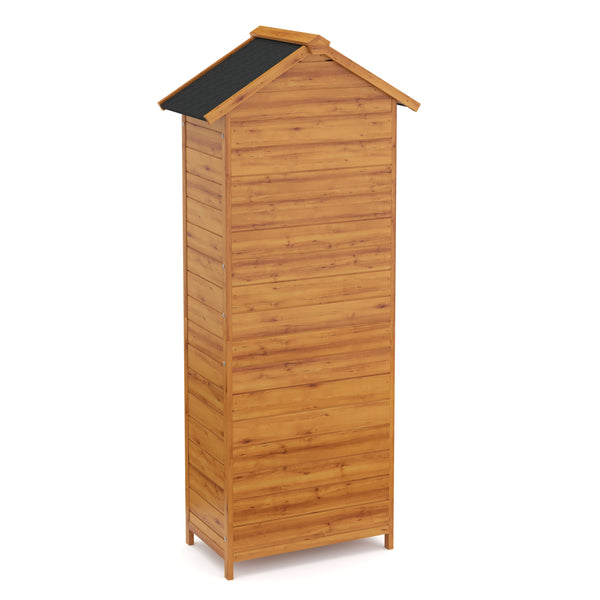 Gerätehaus aus Holz 79 x 49 x 190 cm