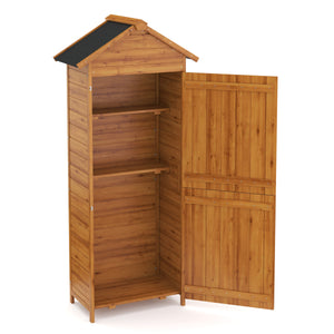 Gerätehaus aus Holz 79 x 49 x 190 cm