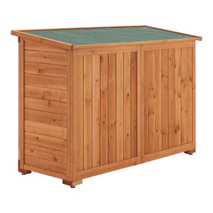 Geräteschrank Gartenhaus Kerteminde 88 x 128 x 50 cm Tannenholz