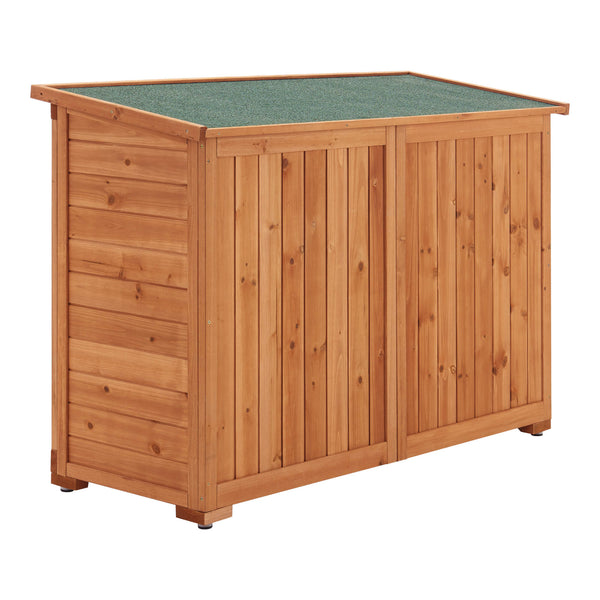 Geräteschrank Gartenhaus Kerteminde 88 x 128 x 50 cm Tannenholz