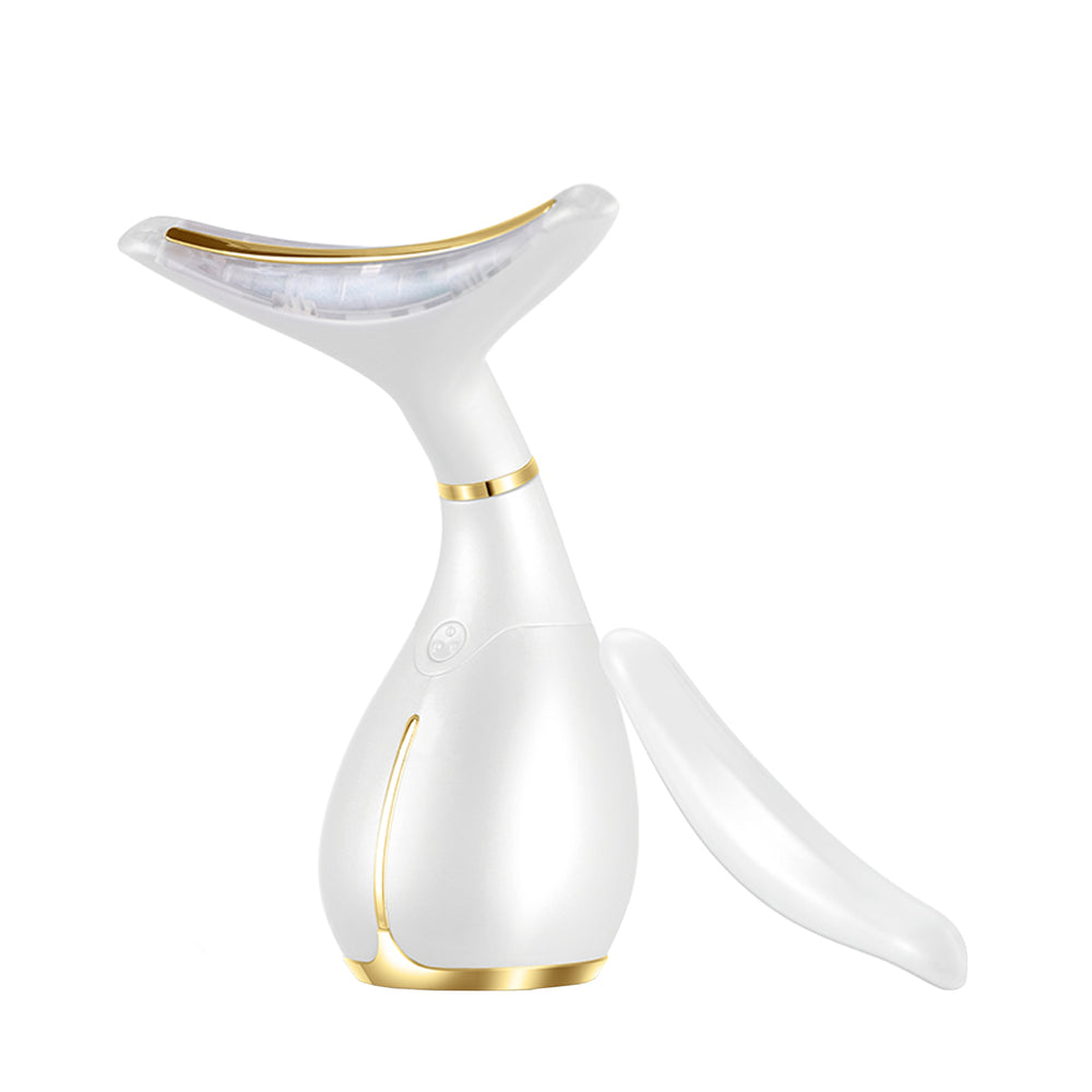 Anti-wrinkle facial massager, white