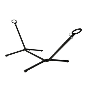 Gestell für Hängematte 300 x 120 cm schwarz