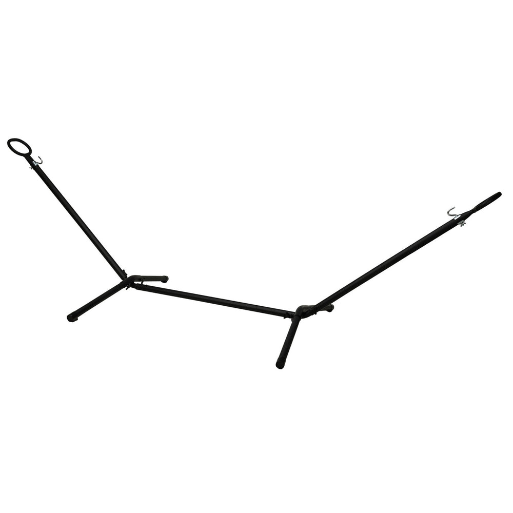 Supporto per amaca 300 x 120 cm, nero