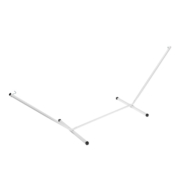 Gestell für Hängematte 360 x 115 cm weiss
