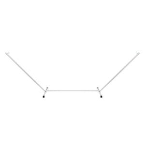 Gestell für Hängematte 360 x 115 cm weiss