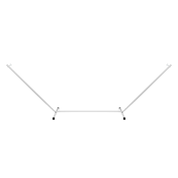 Gestell für Hängematte 360 x 115 cm weiss