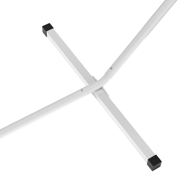 Gestell für Hängematte 360 x 115 cm weiss