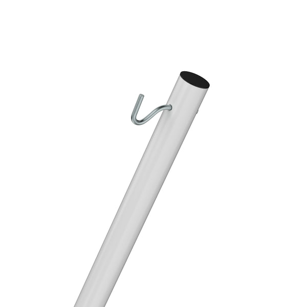 Gestell für Hängematte 360 x 115 cm weiss