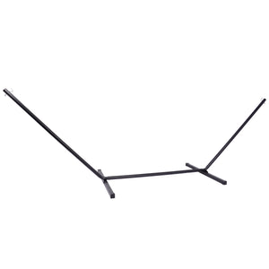 Gestell für Hängematte 360 x 115 cm schwarz