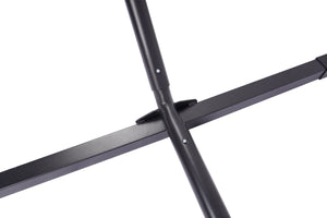 Gestell für Hängematte 360 x 115 cm schwarz