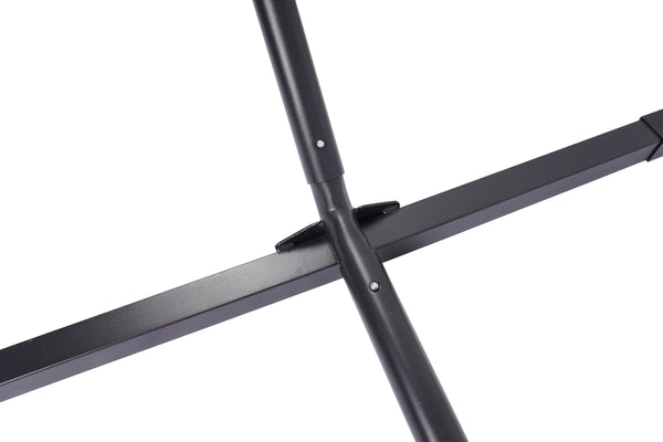 Gestell für Hängematte 360 x 115 cm schwarz