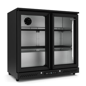 Getränkekühlschrank 210L schwarz