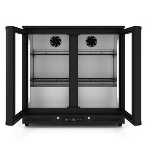 Getränkekühlschrank 210L schwarz