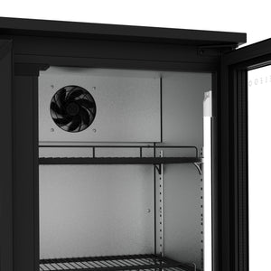 Getränkekühlschrank 210L schwarz