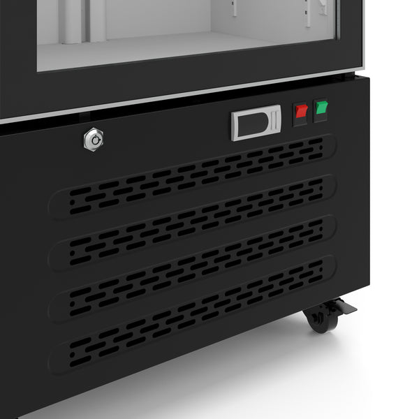 Getränkekühlschrank 345L schwarz