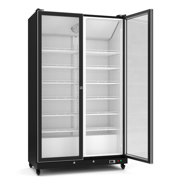 Getränkekühlschrank 798L schwarz