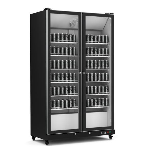 Getränkekühlschrank 798L schwarz
