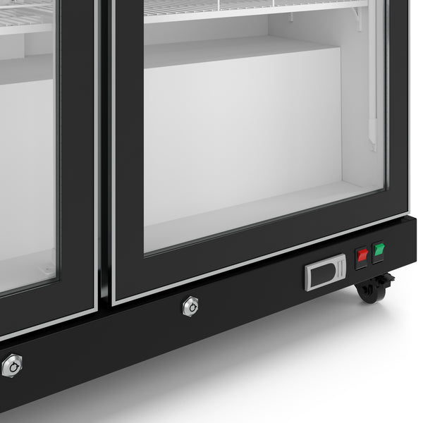 Getränkekühlschrank 798L schwarz
