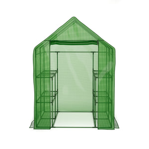 Gewächshaus 143 x 143 x 195 cm mit 6 Ablagen