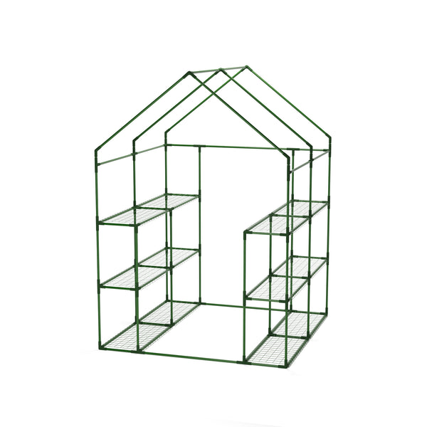 Gewächshaus 143 x 143 x 195 cm mit 6 Ablagen