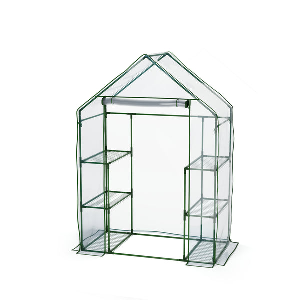 Gewächshaus 143 x 73 x 195 cm mit 6 Ablagen