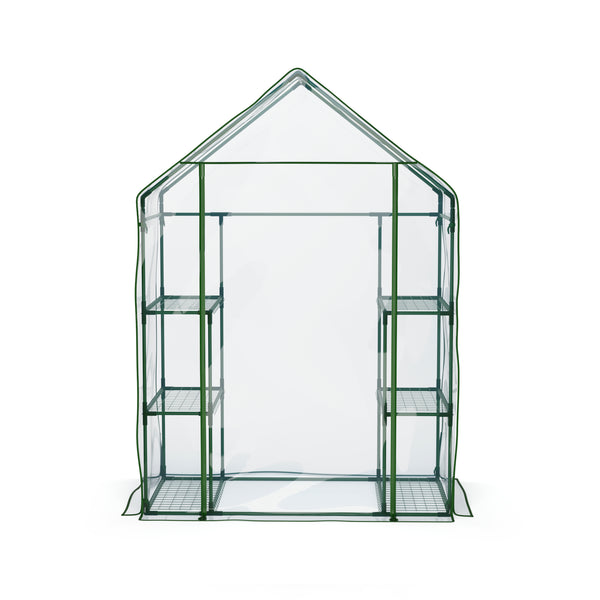 Gewächshaus 143 x 73 x 195 cm mit 6 Ablagen