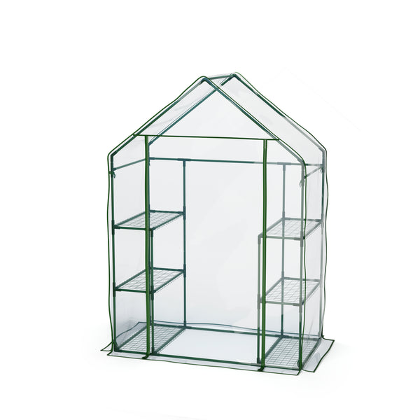 Gewächshaus 143 x 73 x 195 cm mit 6 Ablagen