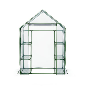 Gewächshaus 143 x 73 x 195 cm mit 6 Ablagen