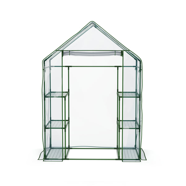 Gewächshaus 143 x 73 x 195 cm mit 6 Ablagen