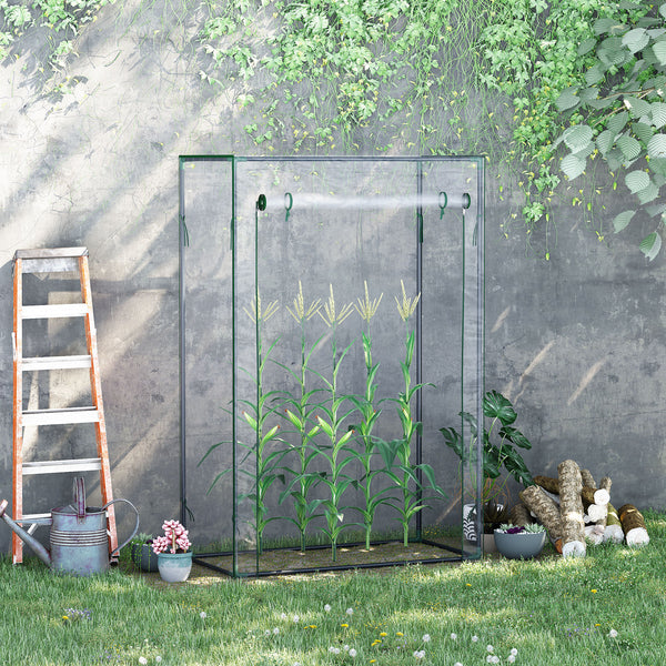 Gewächshaus 100x50x150cm Tomatenhaus Treibhaus