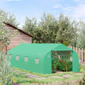 Gewächshaus 600x300x200cm Folientunnel Tomatenhaus