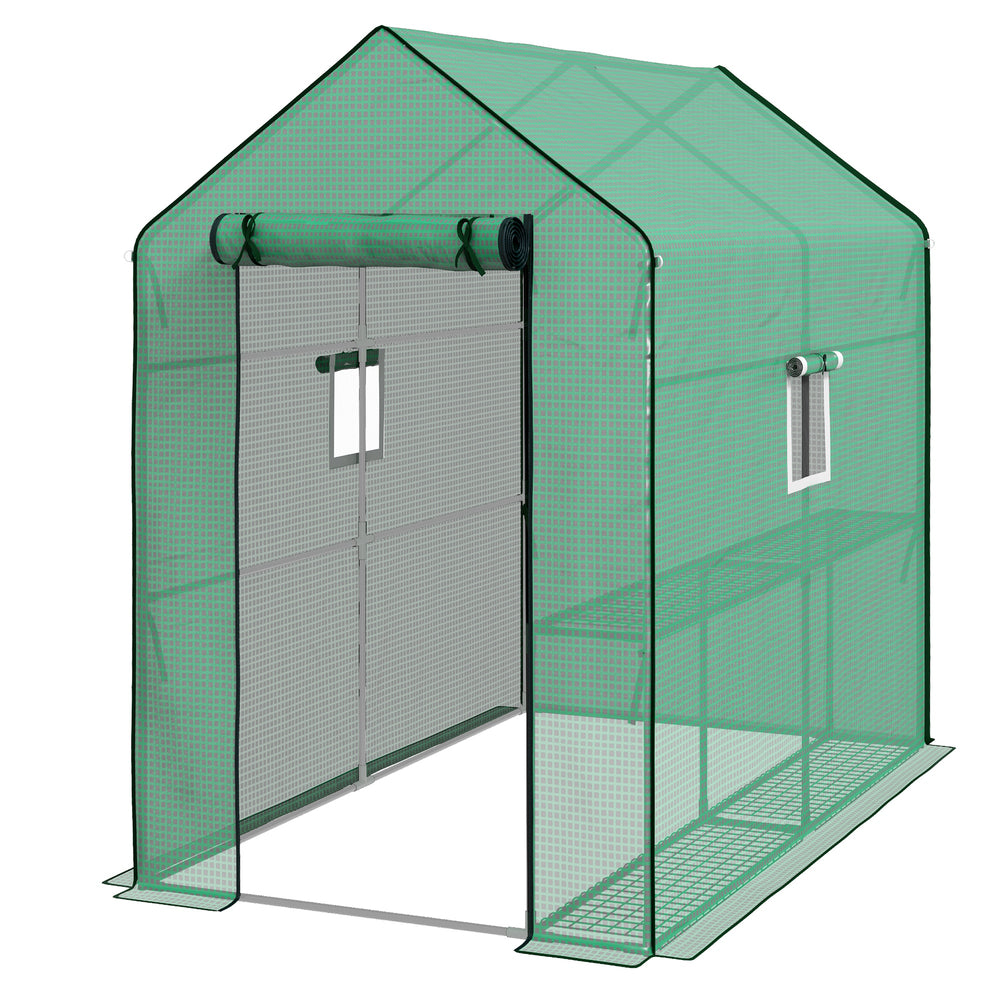 Telo per serra 140x213x190cm Pellicola di ricambio per serra