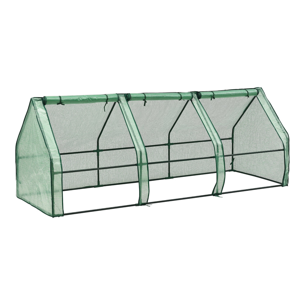 Mini serra Höflein 240x90x90cm Mesh Green