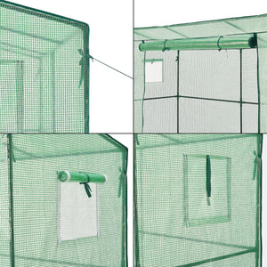 Gewächshaus Tomatenhaus Vlaardingen 198x78x200cm Grün