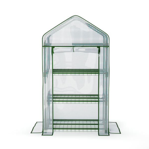 Gewächshaus 70 x 50 x 125 cm mit 3 Etagen