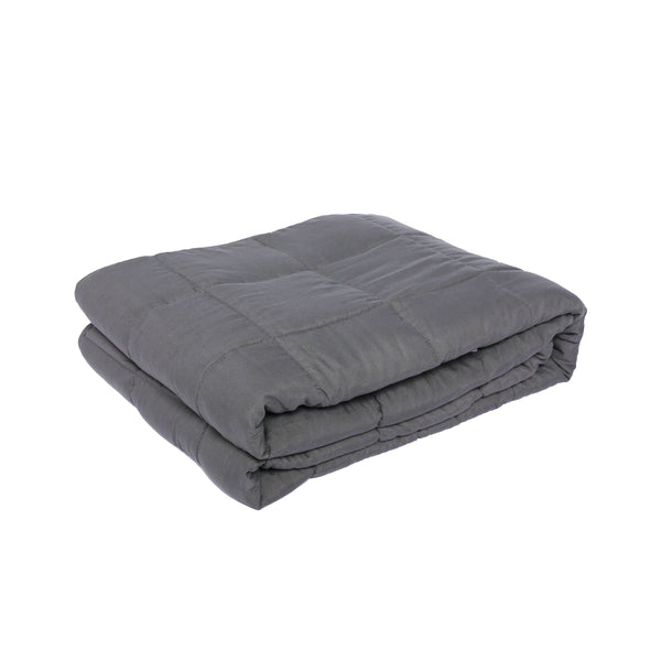 Gewichtsdecke 5.5 kg grau