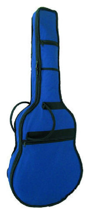 Gitarrentasche 4/4 gepolstert 10mm Blau