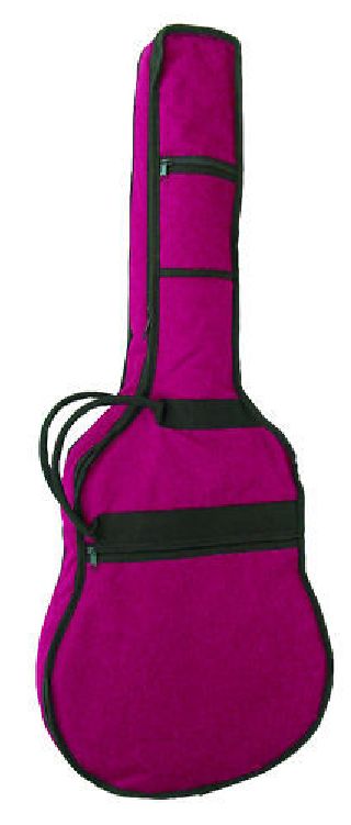 Gitarrentasche 4/4 gepolstert 10mm Rot