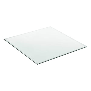 Glasplatte Glasgow 80x80 cm Eckig