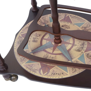 Globusbar Hausbar Barwagen ~ Weltkugel Ø 33cm