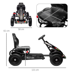 Gokart Kinderfahrzeug mit verstellbarem Sitz 5-12 Jahre