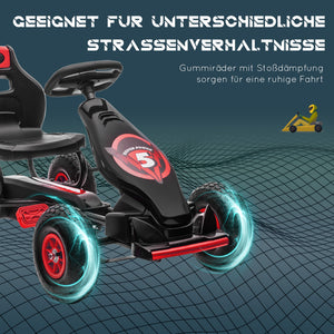 Gokart Kinderfahrzeug mit verstellbarem Sitz 5-12 Jahre