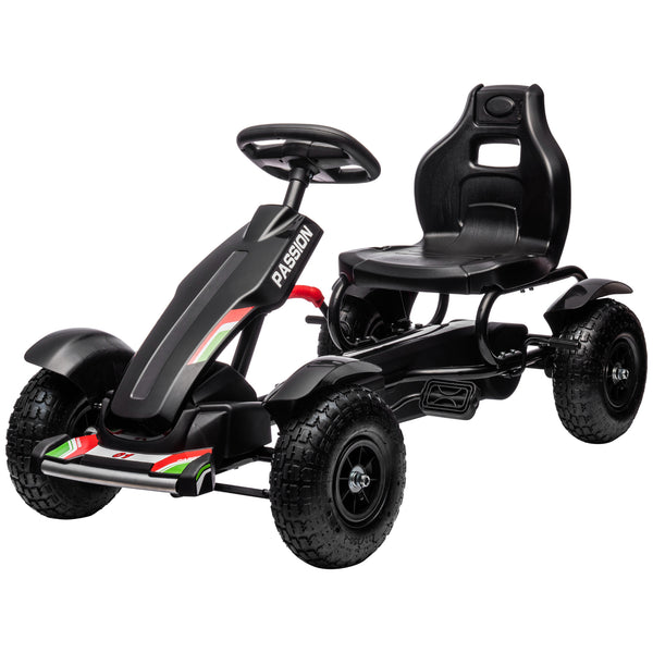 Gokart Kinderfahrzeug mit verstellbarem Sitz 5-12 Jahre