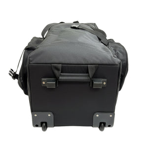 Golf Reisetasche mit Rollen schwarz